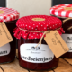 Huisgemaakte aardbeienjam