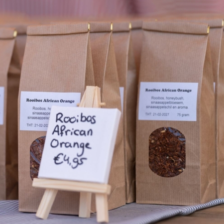 losse thee Rooibos African Orange 75 gram